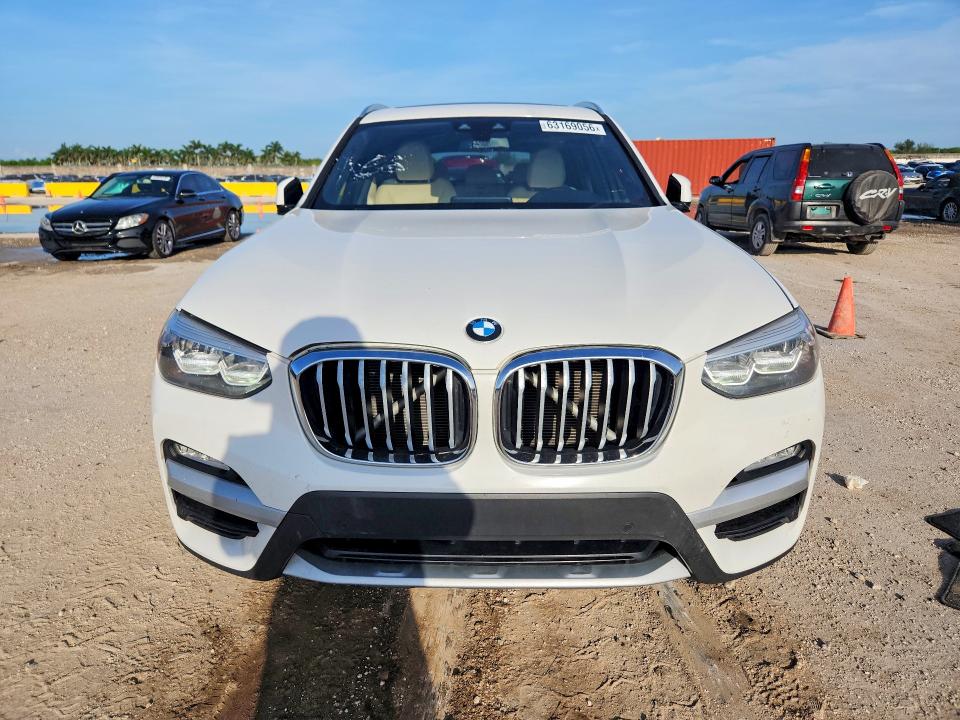 2019 BMW X3 VIN 5UXTR7C51KLF27065 COPART salvage auction — MINOR DENT/SCRATCHES, Fl - Certificate Of Title (P), sold $8,000 on 2026-09-03 (photo 5)