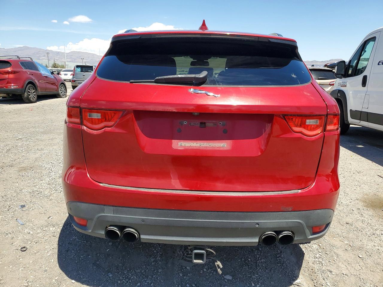 2017 Jaguar F-pace VIN SADCL2BV4HA887606 COPART salvage auction — Front End, NV - CERTIFICATE OF TITLE, sold $1,700 on 2026-09-03 (photo 6)