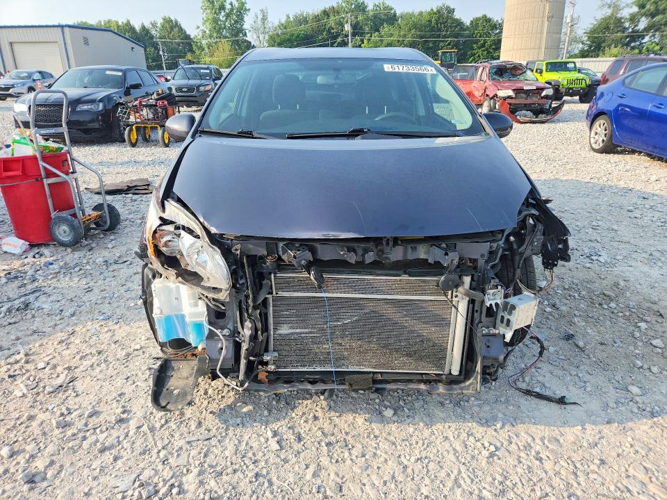 2013 Toyota Prius VIN JTDKN3DU2D1707626 COPART salvage auction — FRONT END, Mi - Certificate Of Title, sold $300 on 2026-07-30 (photo 5)