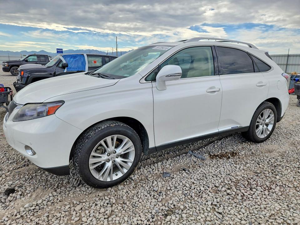 2011 Lexus Rx 450h VIN JTJBC1BA6B2033875 COPART salvage auction — MINOR DENT/SCRATCHES, UT - CERTIFICATE OF TITLE, sold $850 on 2026-07-10 (photo 1)