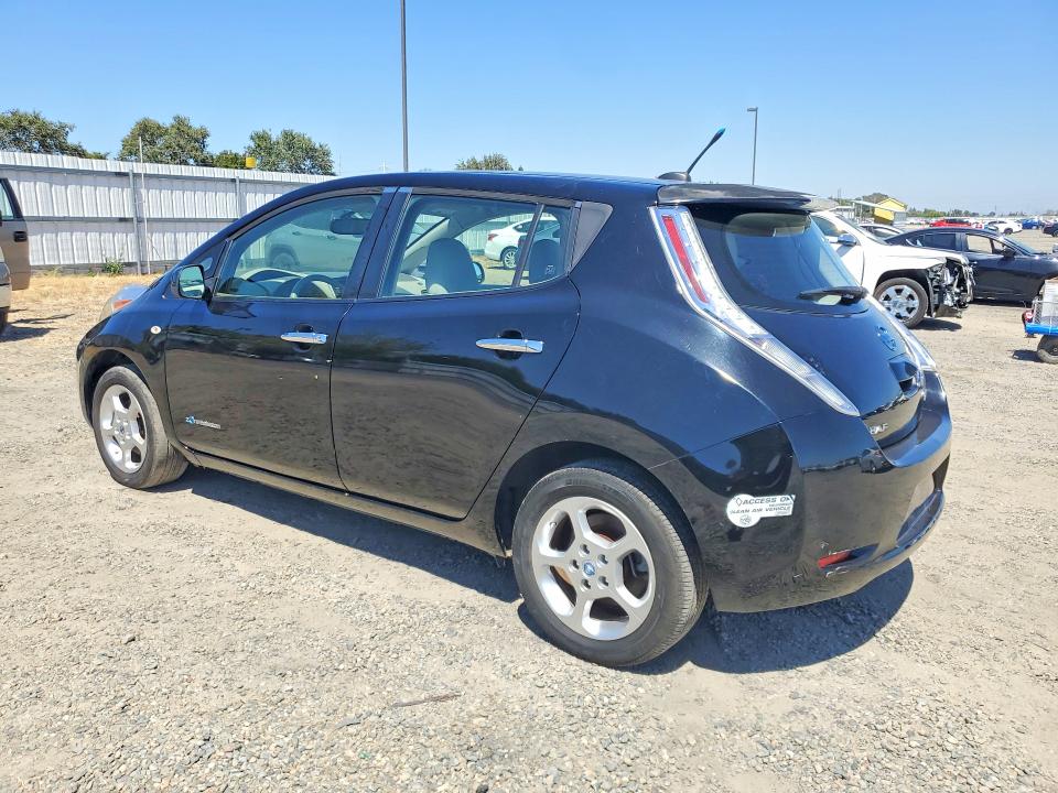 2012 Nissan Leaf VIN JN1AZ0CP1CT020587 COPART salvage auction — NORMAL WEAR, Ca - Dis/Dlr/Exp Only Clean Title, sold $1,200 on 2026-07-28 (photo 2)