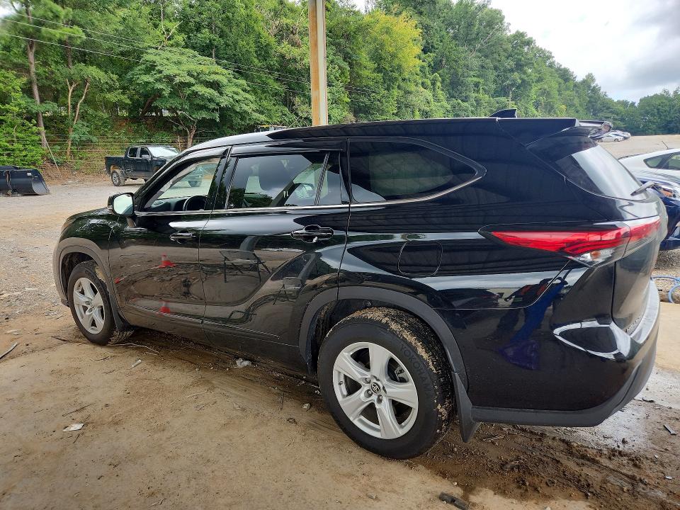 2021 Toyota Highlander VIN 5TDBZRBH4MS095655 COPART salvage auction — FRONT END, Al - Cert Of Title-Salvage Title, sold $5,800 on 2026-07-28 (photo 2)