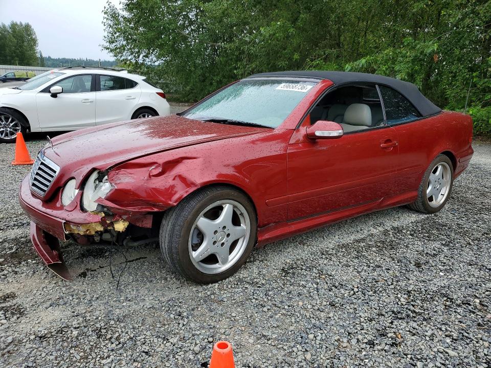 2003 Mercedes-benz VIN WDBLK70G13T137785 COPART salvage auction — FRONT END, Wa - Bill Of Sale, sold $1,150 on 2026-07-13 (photo 1)