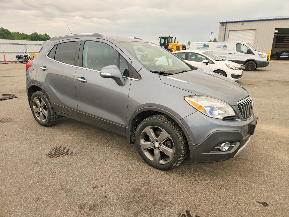2014 Buick Encore VIN KL4CJGSB1EB776015 COPART salvage auction — MECHANICAL, Me - Certificate Of Title, sold $1,800 on 2026-07-17 (photo 4)