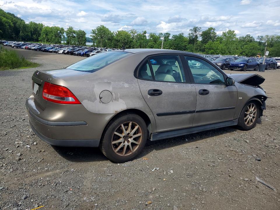 2004 Saab 9-3 VIN YS3FB49S741054212 COPART salvage auction — FRONT END, Ny - Mv-907A Salvage Certificate, sold $350 on 2026-08-03 (photo 3)