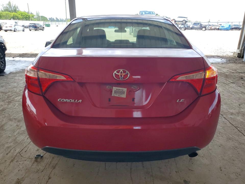 2017 Toyota Corolla VIN 5YFBURHE1HP668814 COPART salvage auction — FRONT END, Fl - Cert Of Title Slvg Rebuildable, sold $275 on 2026-07-22 (photo 6)