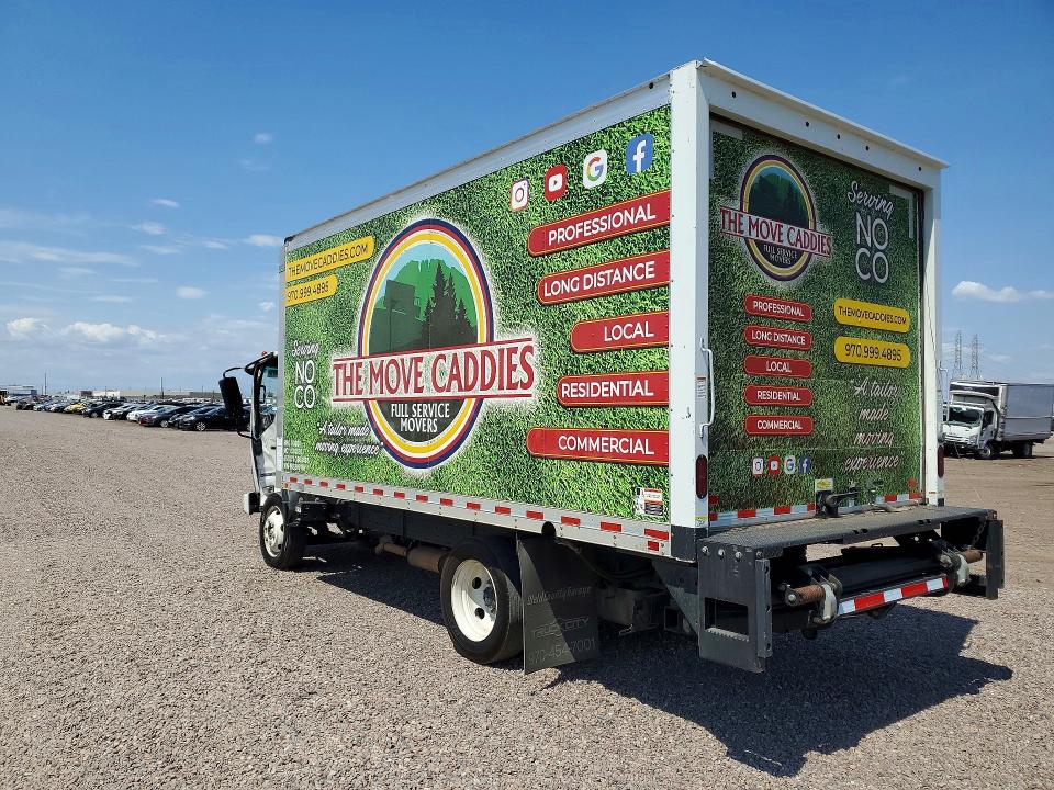 2021 Isuzu Npr VIN 54DC4W1D9MS209197 COPART salvage auction — SIDE, CO - SALVAGE TITLE (P), sold $1,350 on 2026-07-29 (photo 2)