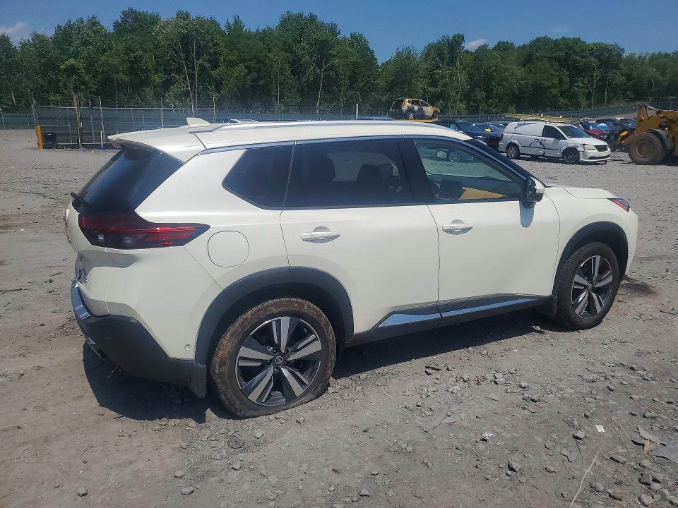 2021 Nissan Rogue VIN JN8AT3DD9MW319446 COPART salvage auction — REAR END, PA - CERTIFICATE OF SALVAGE, sold $8,700 on 2026-07-29 (photo 3)