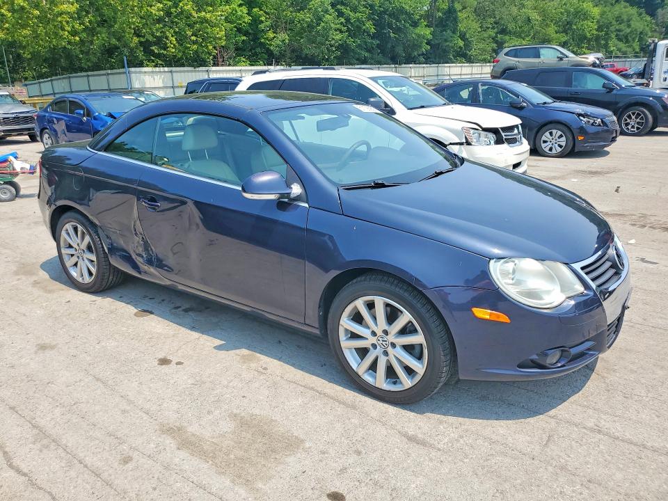 2007 Volkswagen Eos VIN WVWFA71F67V023234 COPART salvage auction — SIDE, PA - CERTIFICATE OF SALVAGE, sold $1,200 on 2026-08-13 (photo 4)