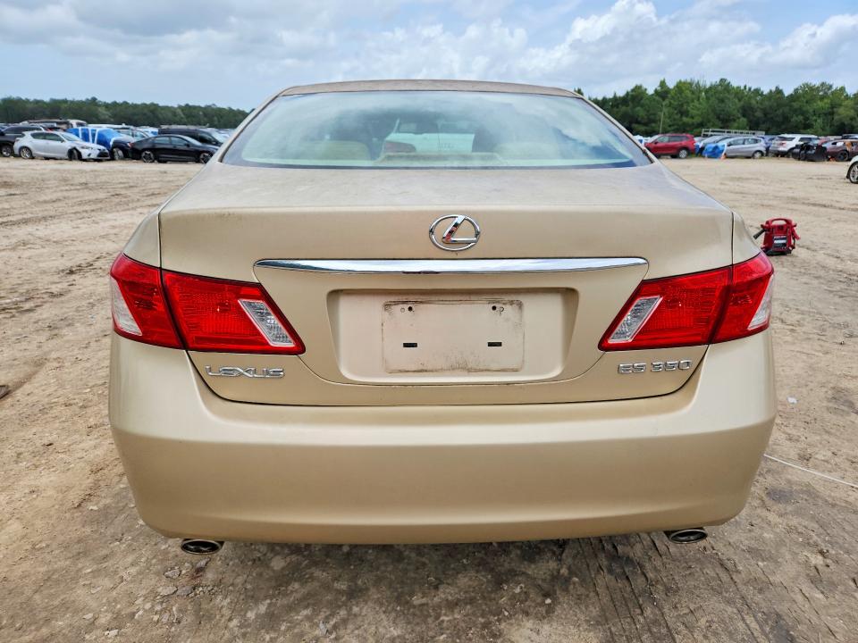 2007 Lexus Es 350 VIN JTHBJ46G072084321 COPART salvage auction — MINOR DENT/SCRATCHES, FL - CERTIFICATE OF TITLE, sold $850 on 2026-07-31 (photo 6)