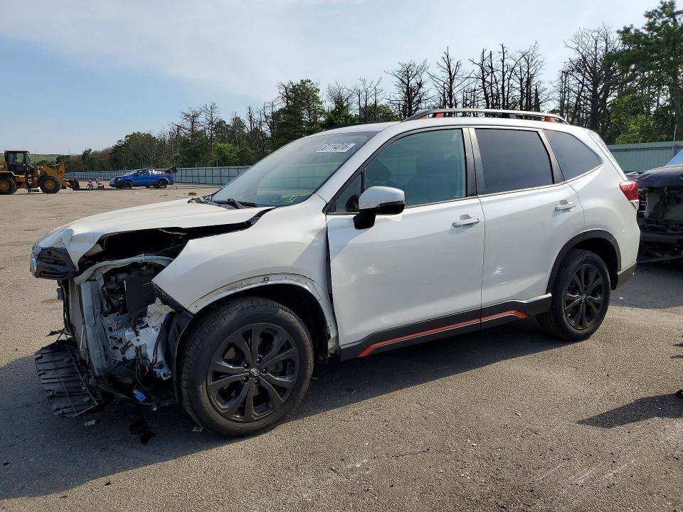 2023 Subaru Forester VIN JF2SKAGC1PH420405 COPART salvage auction — FRONT END, Ny - Mv-907A Salvage Certificate, sold $6,100 on 2026-07-20 (photo 1)
