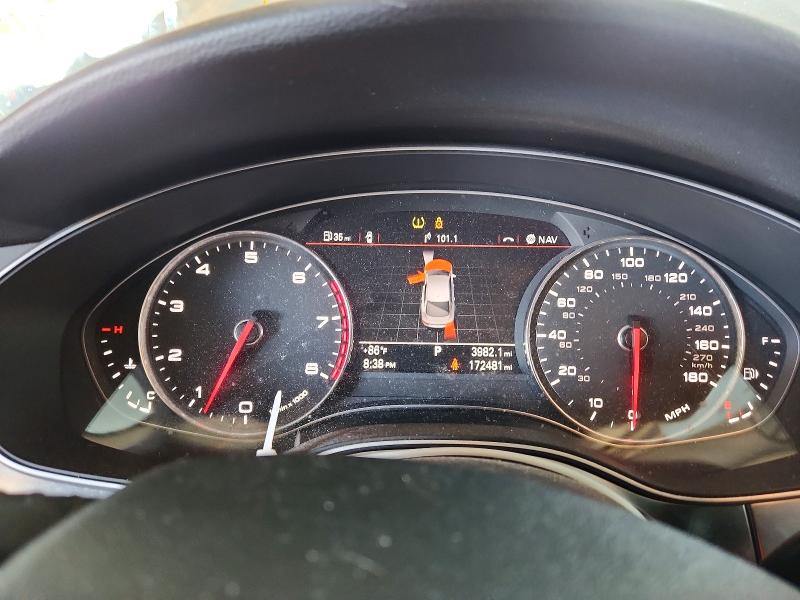 2012 Audi A7 VIN WAUSGAFCXCN001527 COPART salvage auction — NORMAL WEAR, Az - Certificate Of Title, sold $1,850 on 2026-07-27 (photo 9)