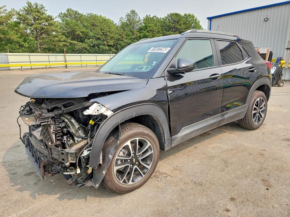 2025 Chevrolet Trailblazer VIN KL79MRSL1SB063605 COPART salvage auction — FRONT END, Fl - Cert Of Title Slvg Rebuildable (P), sold $3,950 on 2026-07-29 (photo 1)
