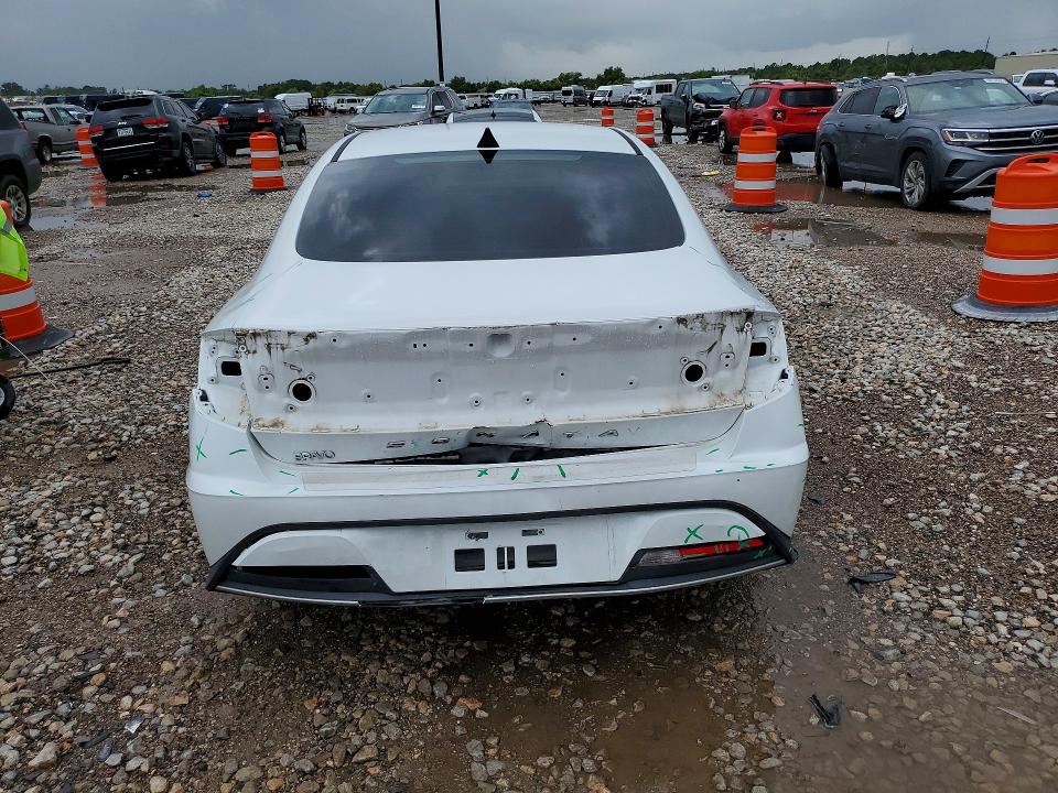 2020 Hyundai Sonata VIN 5NPEG4JA3LH010190 COPART salvage auction — REAR END, TX - SALVAGE VEHICLE TITLE (P), sold $2,600 on 2026-07-20 (photo 6)