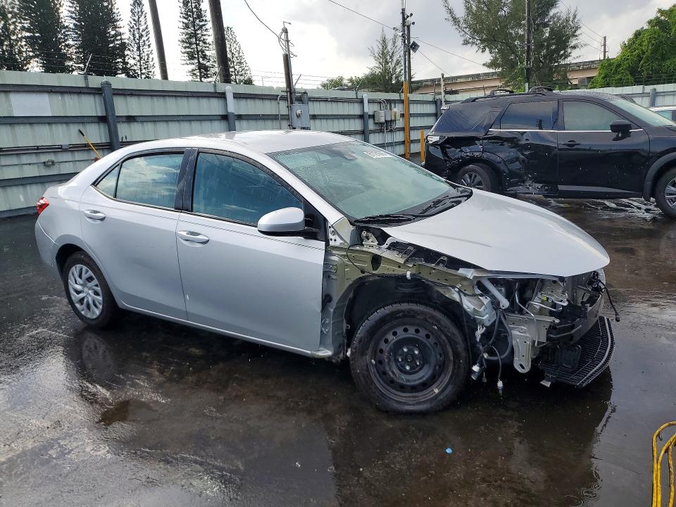 2019 Toyota Corolla VIN 5YFBURHE8KP945952 COPART salvage auction — FRONT END, Fl - Cert Of Title Slvg Rebuildable, sold $2,100 on 2026-07-27 (photo 4)