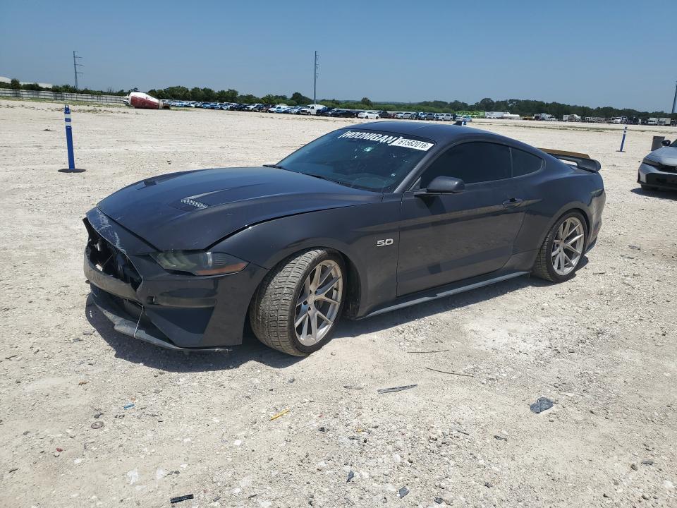 2022 Ford Mustang VIN 1FA6P8CF1N5123701 COPART salvage auction — SIDE, Salvage Title, sold $13,600 on 2026-08-20 (photo 1)