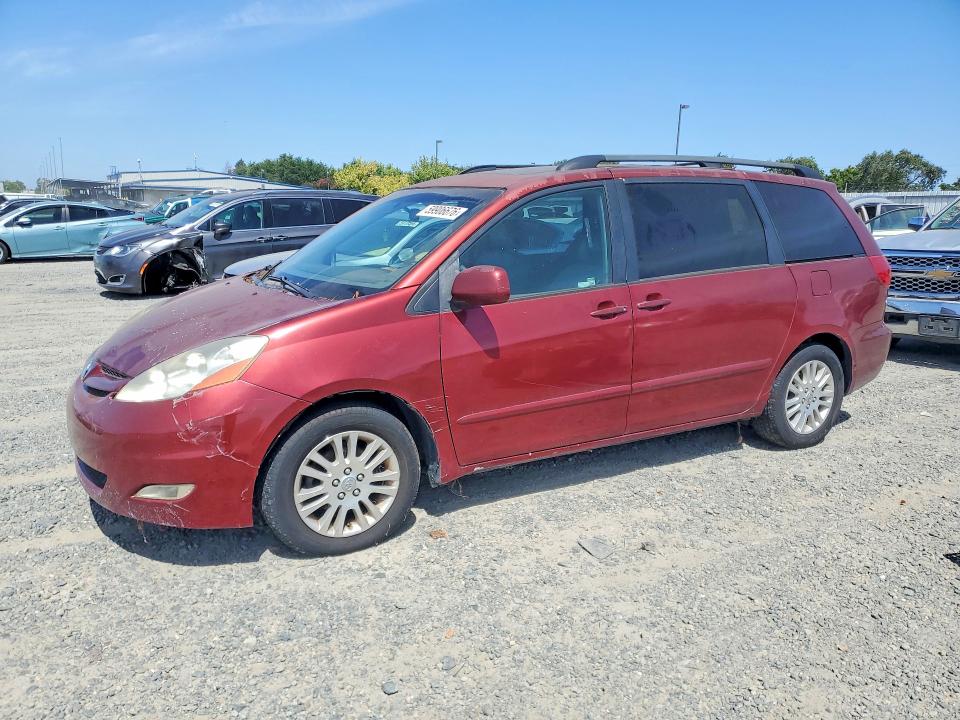 2007 Toyota Sienna VIN 5TDZK22C47S087459 COPART salvage auction — FRONT END, Ca - Dis/Dlr/Exp Only Clean Title, sold $275 on 2026-07-09 (photo 1)