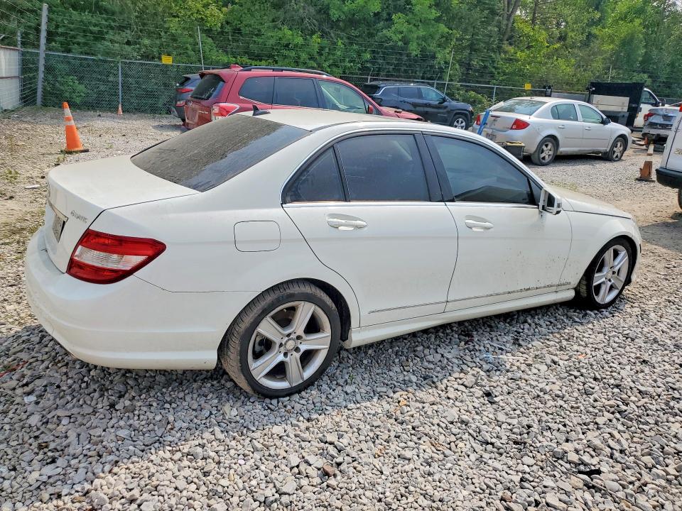 2010 Mercedes-benz C-klasse VIN WDDGF8BB4AR106206 COPART salvage auction — MECHANICAL, OH - CERTIFICATE OF TITLE, sold $375 on 2026-07-29 (photo 3)