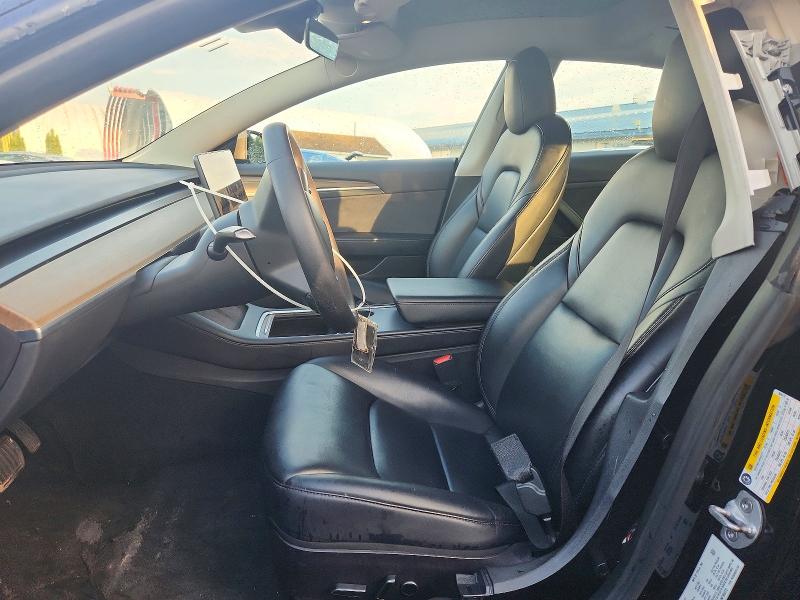 2022 Tesla Model 3 VIN 5YJ3E1EA3NF369272 COPART salvage auction — UNDERCARRIAGE, CT - CERT OF TITLE-SALVAGE, sold $2,950 on 2026-07-16 (photo 7)