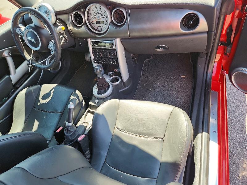2005 Mini Cooper VIN WMWRH33545TK55956 COPART salvage auction — MISSING/ALTERED VIN, Ny - Mv-907A Salvage Certificate, sold $375 on 2026-08-03 (photo 8)