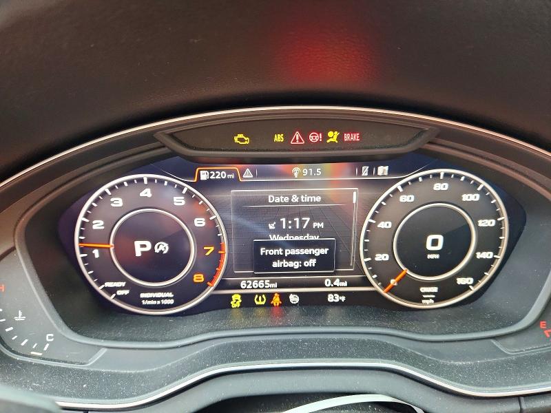 2018 Audi Q5 VIN WA1BNAFYXJ2178883 COPART salvage auction — MINOR DENT/SCRATCHES, MD - CERT OF SALVAGE < 75% DAMAGE, sold $400 on 2026-07-31 (photo 9)