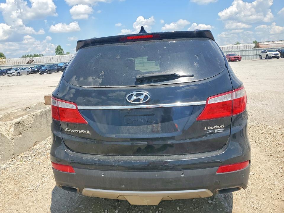 2015 Hyundai Santa fe VIN KM8SRDHF8FU129535 COPART salvage auction — FRONT END, Oh - Certificate Of Title, sold $100 on 2026-07-16 (photo 6)