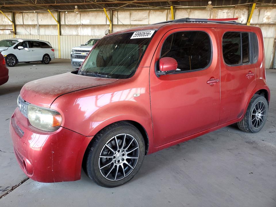 2011 Nissan Cube VIN JN8AZ2KR6BT201067 COPART salvage auction — FRONT END, AZ - CERTIFICATE OF TITLE, sold $475 on 2026-07-29 (photo 1)