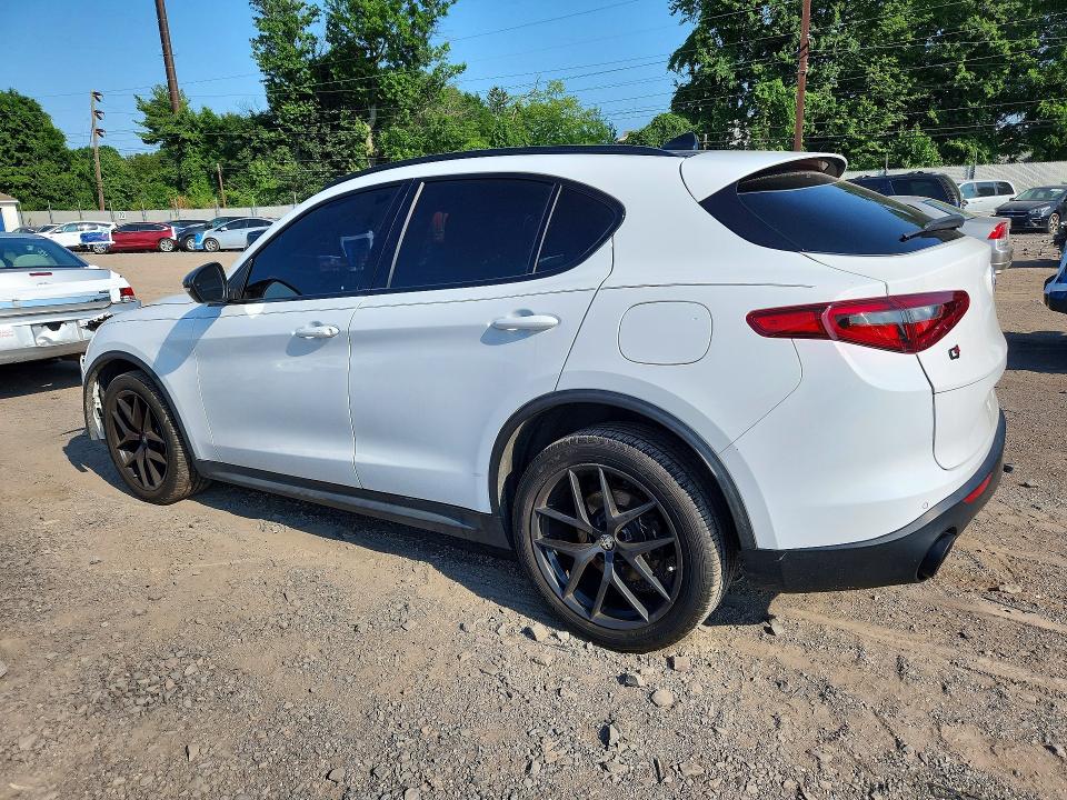 2019 Alfa romeo Stelvio VIN ZASPAKBN4K7C41206 COPART salvage auction — FRONT END, PA - CERTIFICATE OF SALVAGE, sold $4,750 on 2026-08-05 (photo 2)