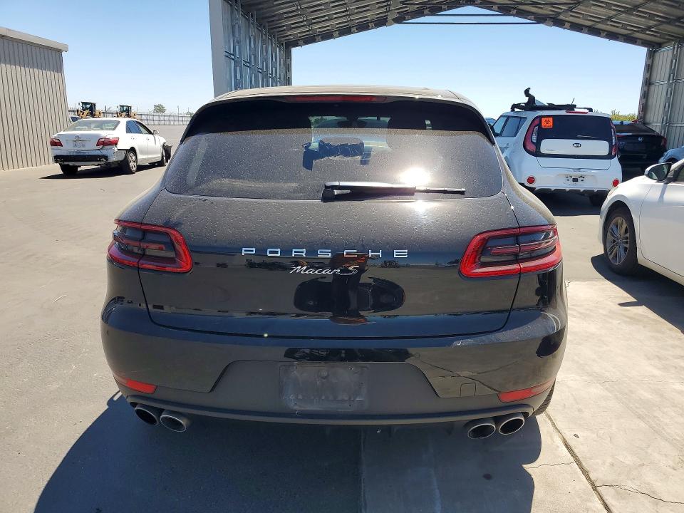 2015 Porsche Macan VIN WP1AB2A53FLB71495 COPART salvage auction — FRONT END, Ca - Salvage Certificate, sold $6,400 on 2026-08-10 (photo 6)