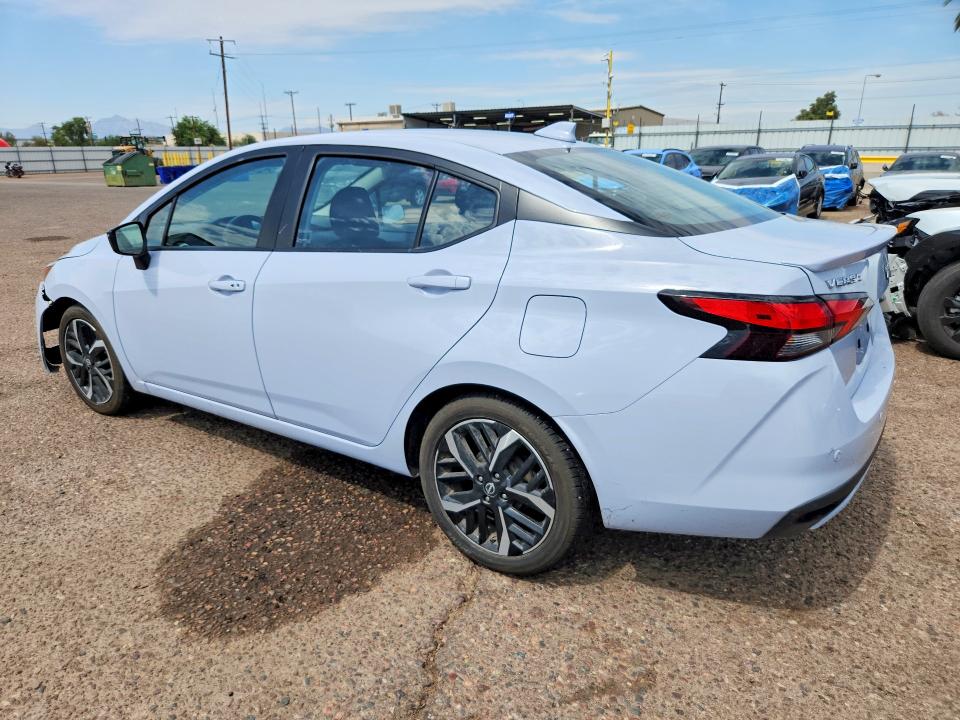 2025 Nissan Versa VIN 3N1CN8FV3SL835583 COPART salvage auction — SIDE, Az - Certificate Of Title (P), sold $10,300 on 2026-07-27 (photo 2)