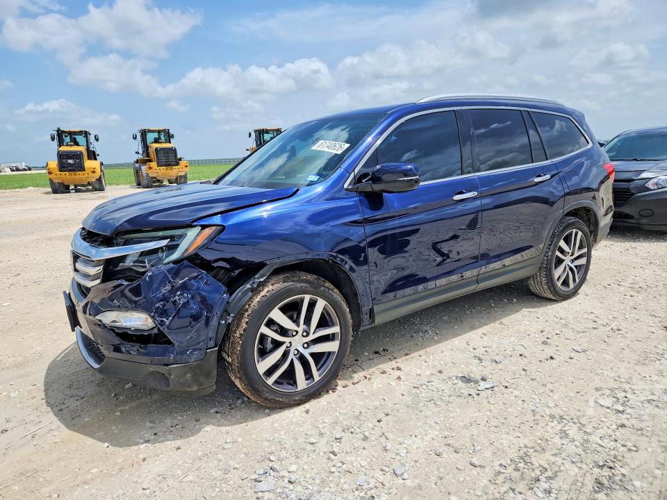 2017 Honda Pilot VIN 5FNYF6H05HB041049 COPART salvage auction — FRONT END, Tx - Salvage Vehicle Title, sold $525 on 2026-08-06 (photo 1)