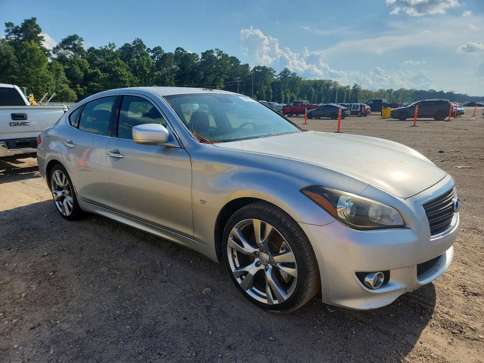 2014 Infiniti Q70 VIN JN1BY1AP4EM260553 COPART salvage auction — MINOR DENT/SCRATCHES, La - Certificate Of Title, sold $2,050 on 2026-07-31 (photo 4)