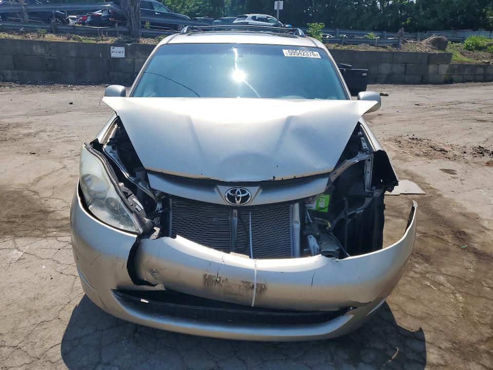 2010 Toyota Sienna VIN 5TDYK4CC0AS334375 COPART salvage auction — FRONT END, NY - MV-907A SALVAGE CERTIFICATE, sold $900 on 2026-07-16 (photo 5)