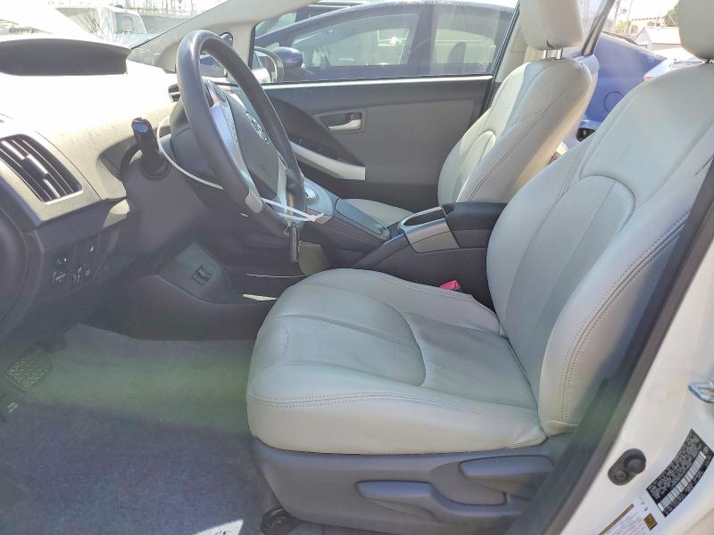 2012 Toyota Prius plug-in VIN JTDKN3DP2C3029540 COPART salvage auction — FRONT END, Ca - Salvage Certificate, sold $200 on 2026-07-29 (photo 7)