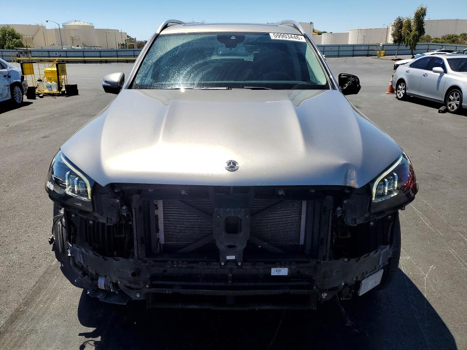 2020 Mercedes-benz Gls-klasse VIN 4JGFF5KE1LA092485 COPART salvage auction — FRONT END, CA - SALVAGE CERTIFICATE, sold $15,700 on 2026-07-27 (photo 5)
