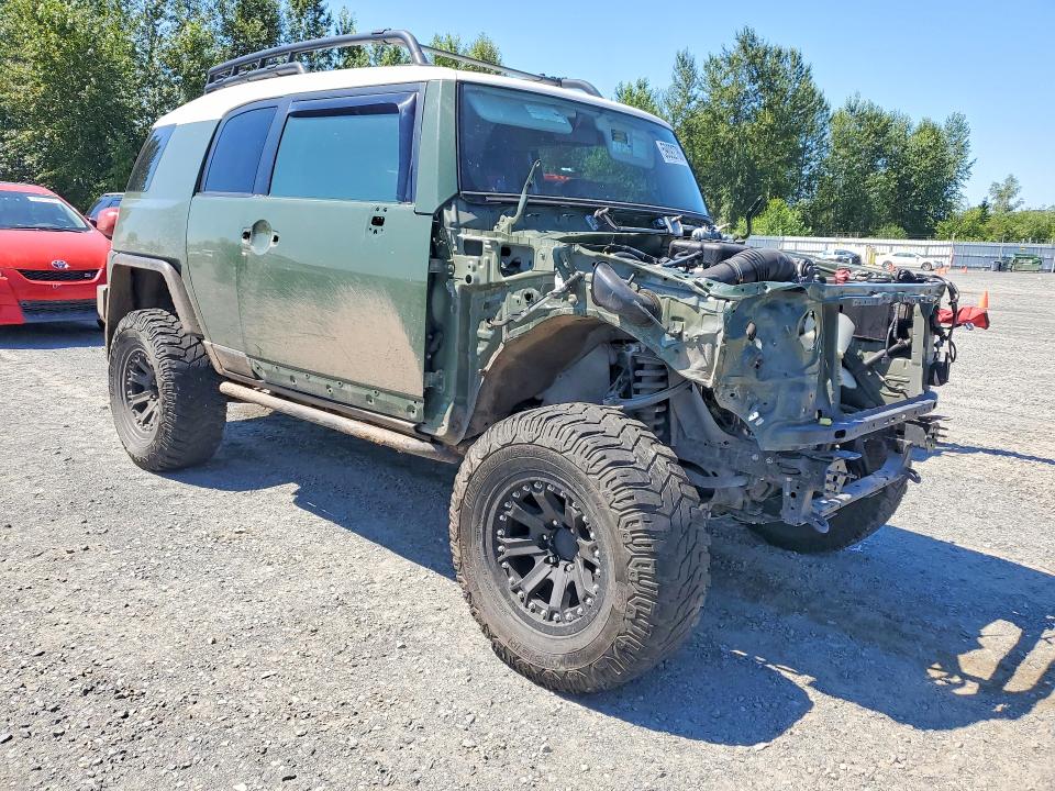 2014 Toyota Fj cruiser VIN JTEBU4BF9EK185033 COPART salvage auction — FRONT END, Wa - Bill Of Sale, sold $8,600 on 2026-07-13 (photo 4)