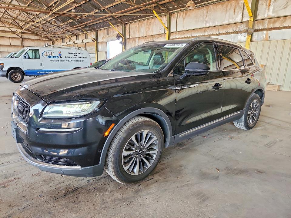 2022 Lincoln Nautilus VIN 2LMPJ6K93NBL00731 COPART salvage auction — FRONT END, Az - Cert Of Title-Restored Salvage, sold $4,900 on 2026-07-22 (photo 1)