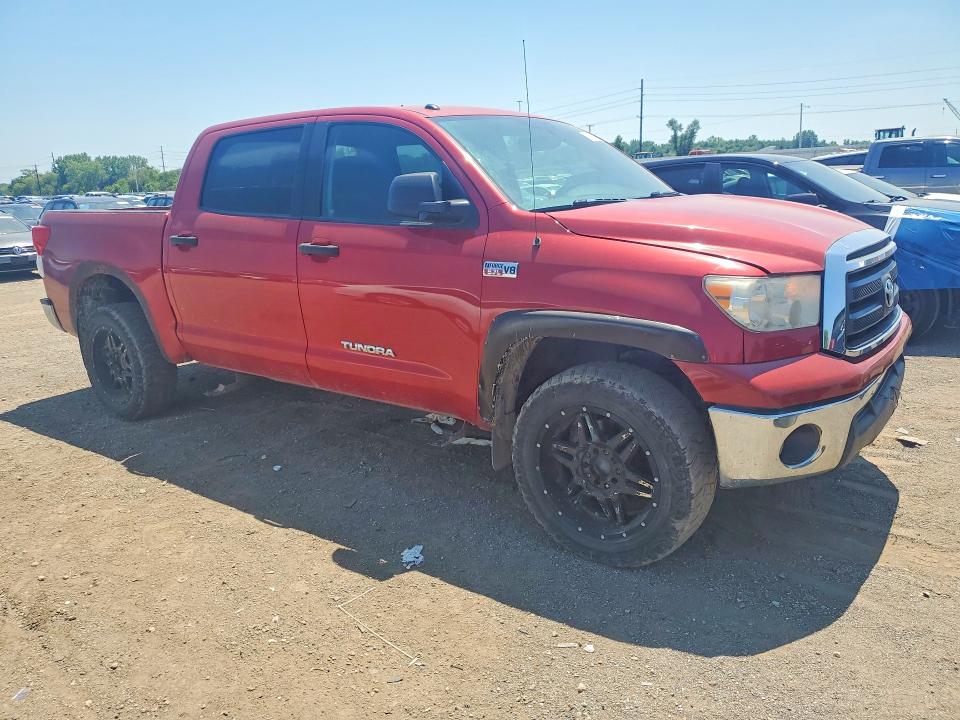 2012 Toyota Tundra VIN 5TFDW5F14CX236756 COPART salvage auction — HAIL, Ia - Certificate Of Title, sold $4,350 on 2026-07-17 (photo 4)
