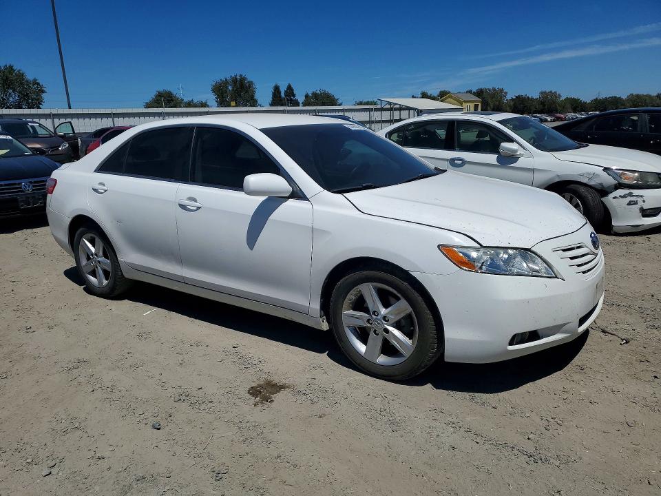 2007 Toyota Camry VIN JTNBE46K373095460 COPART salvage auction — FRONT END, Ca - Salvage Certificate, sold $15 on 2026-07-30 (photo 4)