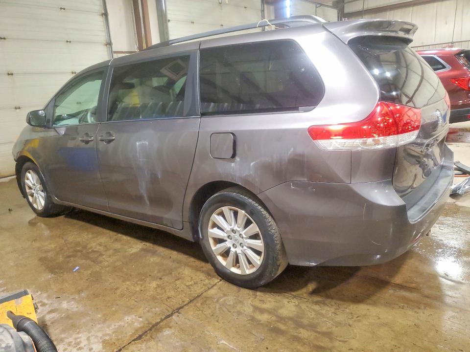 2013 Toyota Sienna VIN 5TDJK3DC8DS069719 COPART salvage auction — FRONT END, PA - CERTIFICATE OF SALVAGE, sold $1,950 on 2026-07-24 (photo 2)