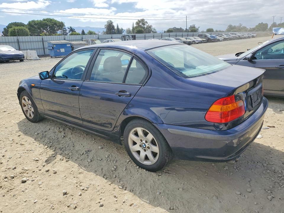 2002 BMW 3 series VIN WBAEV33472KL68736 COPART salvage auction — FRONT END, CA - DIS/DLR/EXP ONLY CLEAN TITLE, sold $225 on 2026-07-09 (photo 2)