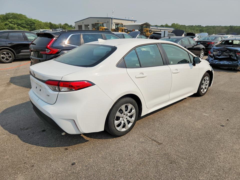 2025 Toyota Corolla VIN 5YFB4MDE9SP290208 COPART salvage auction — FRONT END, Va - Certificate Of Title, sold $200 on 2026-07-22 (photo 3)