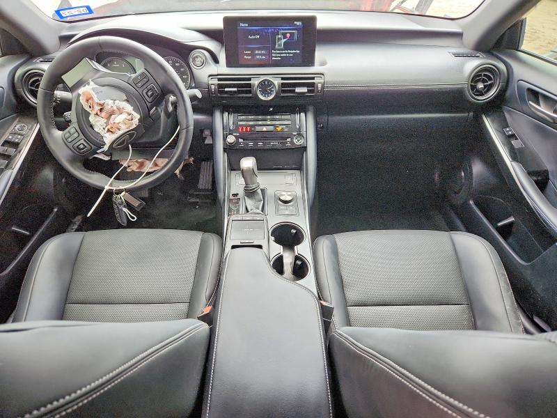 2025 Lexus Is 350 VIN JTHBZ1B28S5084253 COPART salvage auction — FRONT END, TX - SALVAGE VEHICLE TITLE, sold $10,300 on 2026-07-24 (photo 8)