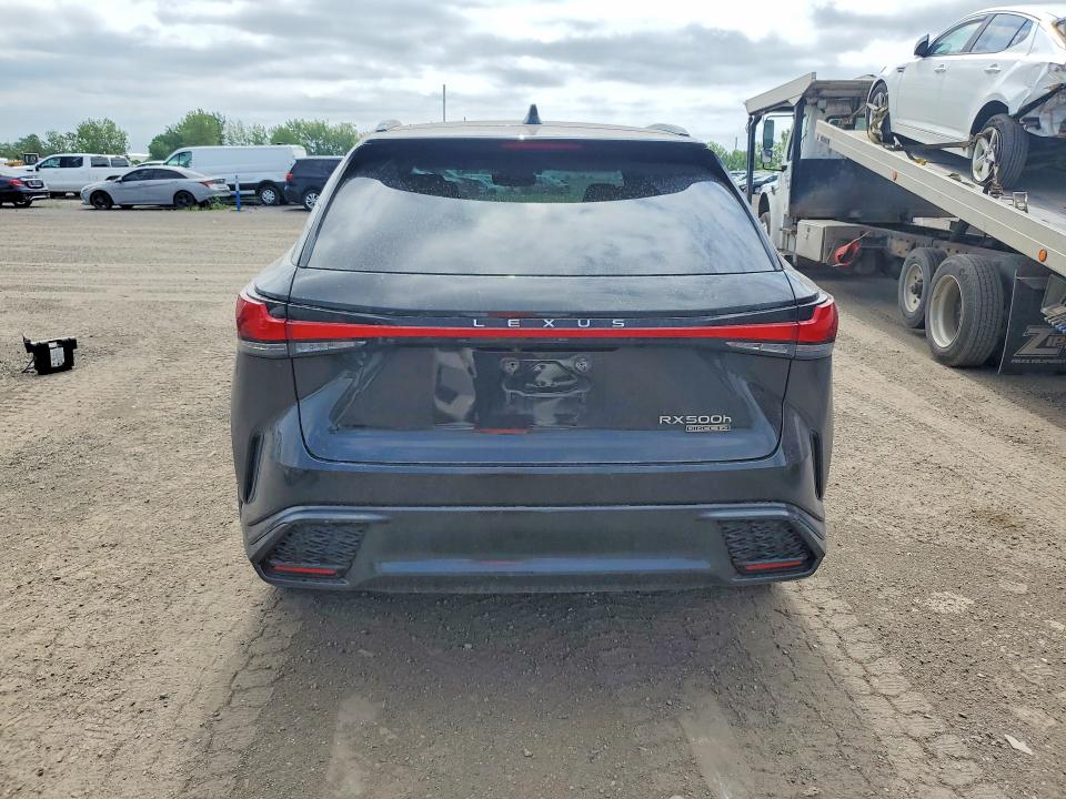 2023 Lexus Rx 500h VIN 2T2BCMEA6PC003392 COPART salvage auction — WATER/FLOOD, Qc - Irrecuperable, sold $20,400 on 2026-07-28 (photo 6)