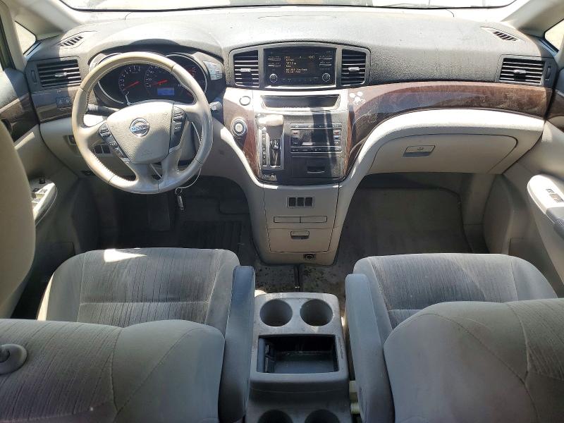 2012 Nissan Quest VIN JN8AE2KP1C9049174 COPART salvage auction — NORMAL WEAR, Ca - Dis/Dlr/Exp Only Clean Title, sold $150 on 2026-07-28 (photo 8)