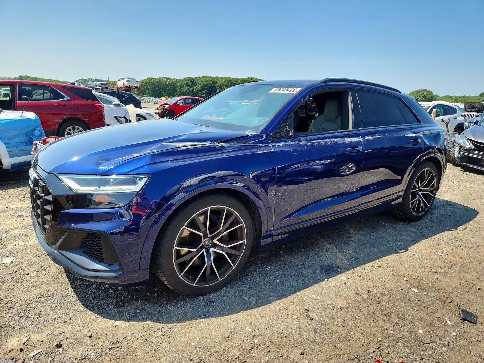2020 Audi Sq8 VIN WA1AWAF13LD024552 COPART salvage auction — FRONT END, Ma - Cert Of Title-Salvage, sold $26,500 on 2026-08-19 (photo 1)