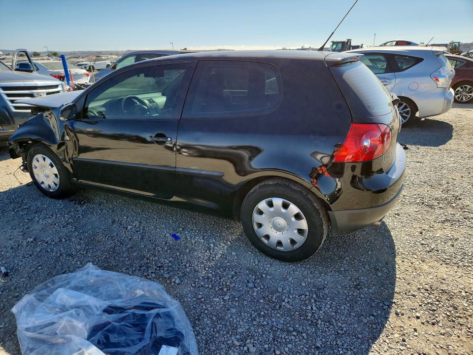 2006 Volkswagen Rabbit VIN WVWBS71K36W147186 COPART salvage auction — FRONT END, Ca - Salvage Certificate, sold $300 on 2026-07-31 (photo 2)