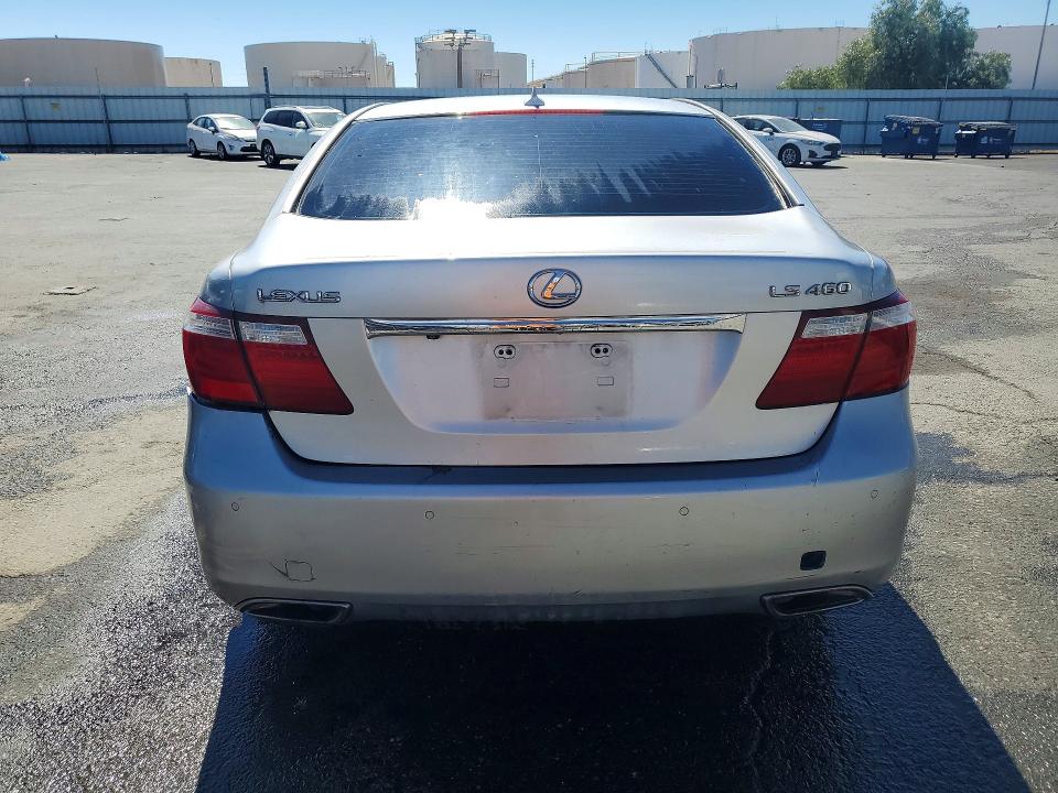 2007 Lexus Ls 460 VIN JTHBL46F975025025 COPART salvage auction — UNDERCARRIAGE, CA - CERTIFICATE OF TITLE (P), sold $175 on 2026-07-28 (photo 6)