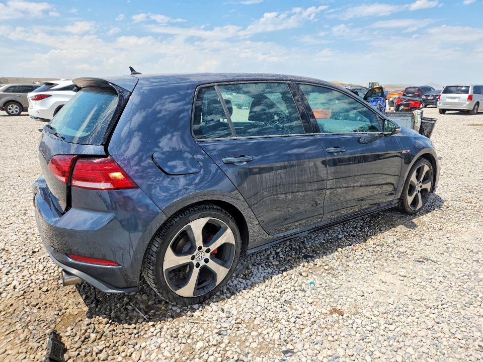 2018 Volkswagen Gti VIN 3VW447AU4JM281988 COPART salvage auction — REAR END, Ut - Salvage Certificate, sold $7,500 on 2026-08-28 (photo 3)