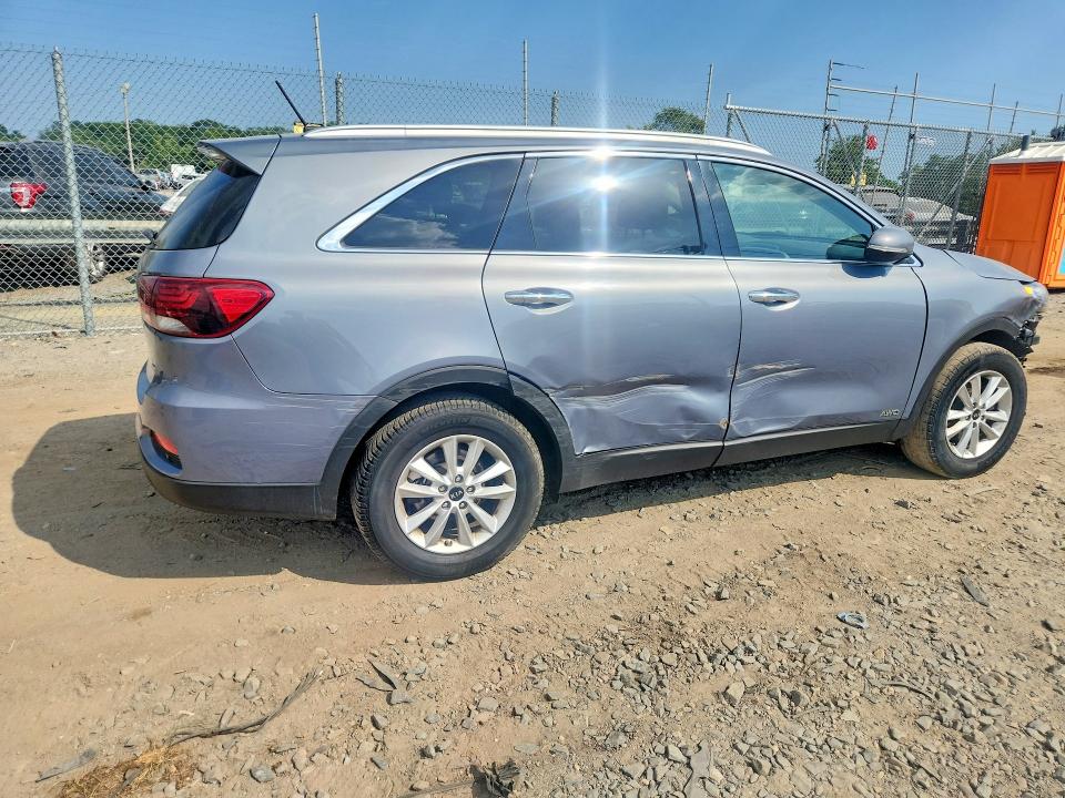 2020 Kia Sorento VIN 5XYPGDA36LG641467 COPART salvage auction — FRONT END, Wv - Certificate Of Title, sold $4,500 on 2026-07-30 (photo 3)